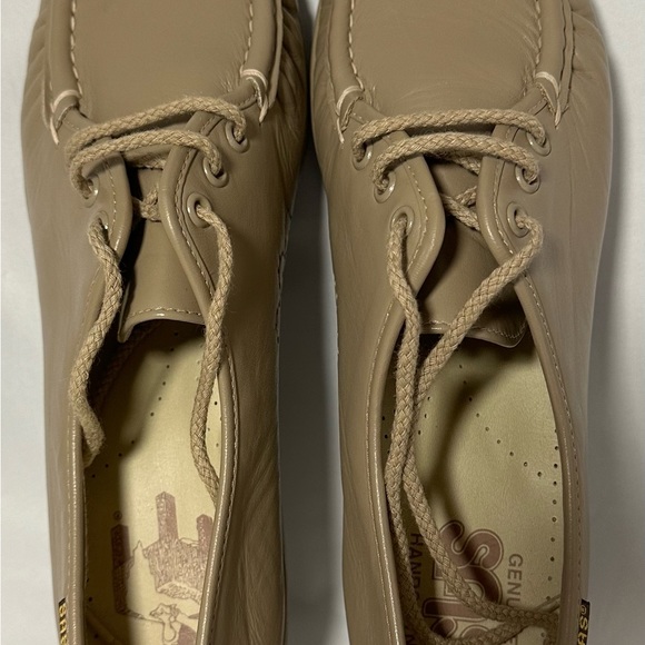 SAS Siesta Mocha Leather Genuine Hand sewn Comfort Shoes Size 10N New USA Made - Picture 2 of 10